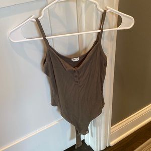 Garage dark green bodysuit